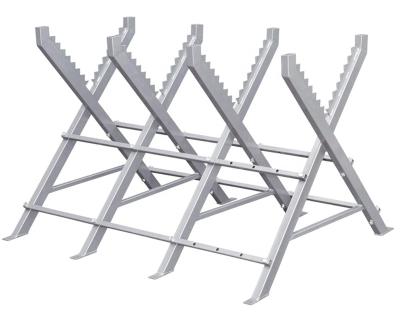 China Hotels Heavy Duty Portable Folding Steel Sawhorse for sale