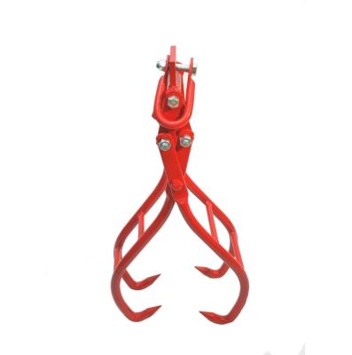 China Timber Lifting Long Heavy Duty Timber Claw Pliers Logging Tool with Strong Steel for sale