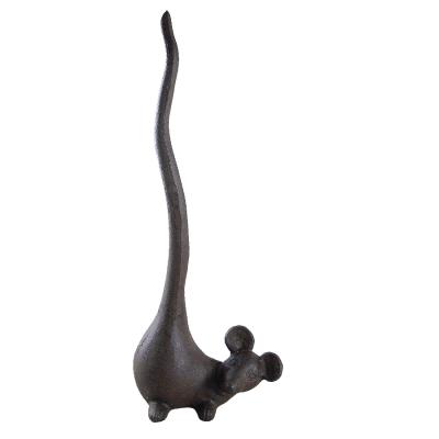 China Eco-Friendly Decorative Animal Standing Countertop Toilet Paper Towel Holder Paper Mouse Mouse Paper Towel Holder Home Roll HOL HOL for sale