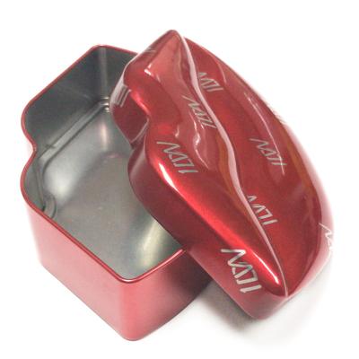 China Food Heart Size Tin Box for sale