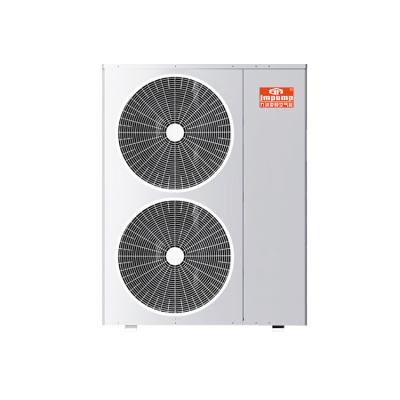 China Indoor and outdoor -25C pump to outdoor R32 heating circuits R32 mini outdoor split unit heat pump for cold climate for sale