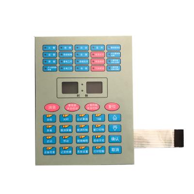 China Telecommunication Equipment Factory Price Membrane Switch Control Keypad Button Private Label Waterproof Membrane Panel for sale