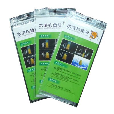 China Recyclable Custom Plastic Biodegradabl Pva Water Soluble Pva Fishing Bag for sale