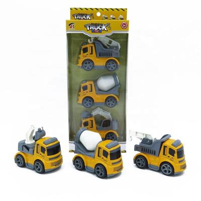 China Cute Diecast Toy Kids Friction Car Metal Toy Construction Diecast Toy Truck EN71 Model CE CPC Qualified for sale