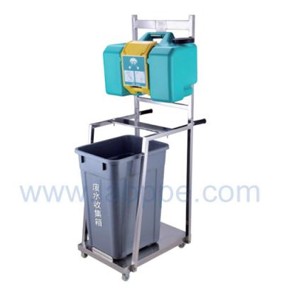 China SH8GT-Techsafe brand china factory 30L Gravity operated Eye wash with trooley cart 8 Gallon meets ansi Z358.1-2009 for sale