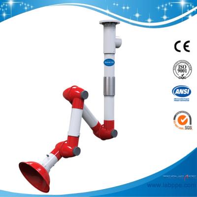 China SHP11-Lab Fume Extractor/Exhaust,PP/PVC,diameter 110mm flexible fume extraction arm fume  exhaust arm extension tube for sale