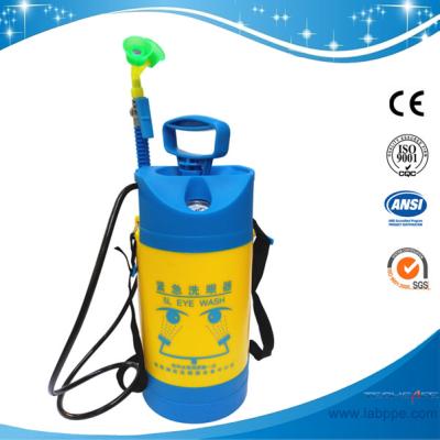 China SH782-emergency eye wash station Portable Eye wash,5L techsafe eye wash 5 litre portable eye wash ANSI Z358.1-2014 for sale