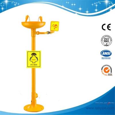 China SH711B-Stand eye wash Erect safety eye wash made of G.I.meets ANSI for sale