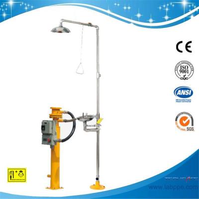 China SH590-Safety shower and Eye Washer,Explosion Proof with Cable Heated Freeze for sale