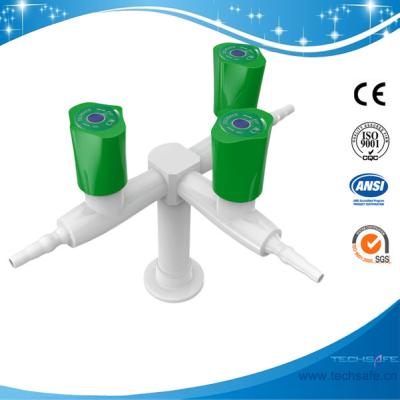 China SHA15-Lab water triple outlet tap/valves,deck mounted for sale