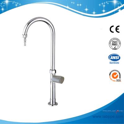 China SHA5B-Single Way Lab Tap/Faucet,360 swing,304Stainless Steel,white / grey color for sale