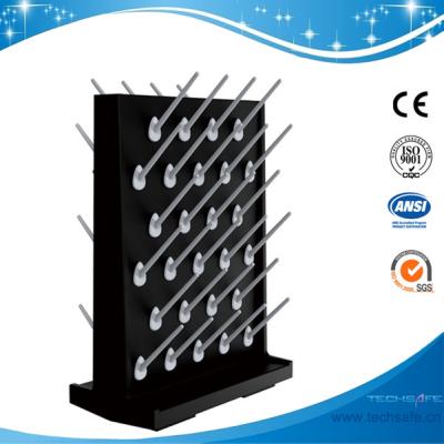 China SH362BD-Black double faced Lab Pegboard,27 pegs;400*550mm,black lab drying rack for sale