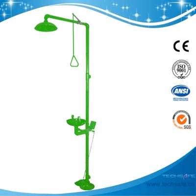 China SH712BSGP-Safety shower & eyewash station,SS304 emergency shower  safety shower for sale