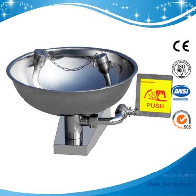 China SH710ST-Wall mounted eye wash,GSS304 wall eye wash ANSI Z358.1-2014 Made in china eye wash factory distriibutor for sale