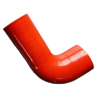 China Engineering Custom Bending Machine Factory Radiator Silicone Rubber Hose XR462-330001-000 90 Degree Hose for sale