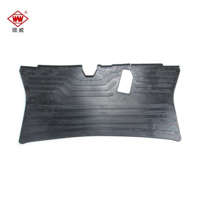 China Brief & Simple Custom Car Accessories Manufacturers Color Floor Rubber Cushion Mats Thick Used Rubber For Forklift for sale