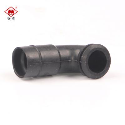 China OEM 668PE008 Car Cable Auto Wire EPDM Custom Molding Grommet Black Rubber Elbow for sale