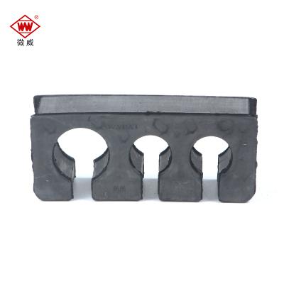 China Car OEM 13513283 Custom Molded 3 Channels Rubber Hose Clamps for sale