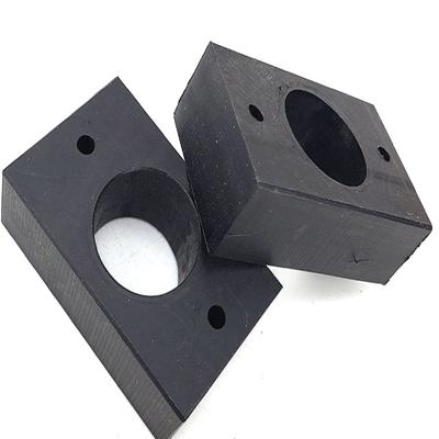 China Customized Rubber Industrial Rubber Sheet Made By Chinese Manufacturer Silica Gel Plate Buffer Block Damping Block for sale