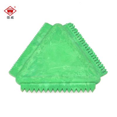 China Home and Supermarket OEM COLOUR-20 Custom Design Green Composite Polymer Epoxy Resin Triangle Soft Sealing Gasket for sale