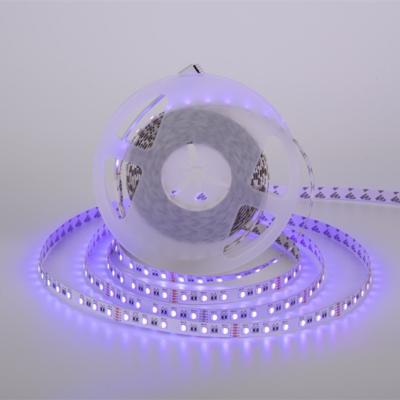 China Long lasting 12mm width IP20 12v 24v flexible low power consumption easy installation rgbw led strip light 5050 for sale