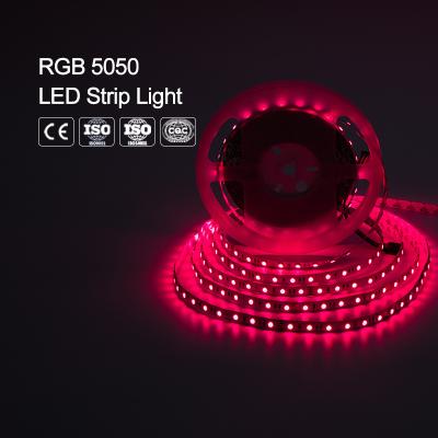 China Low Power Long Lasting Easy Installation / Low Price Flexible Decorative 5050 RGB LED Lights House Strip Light for sale