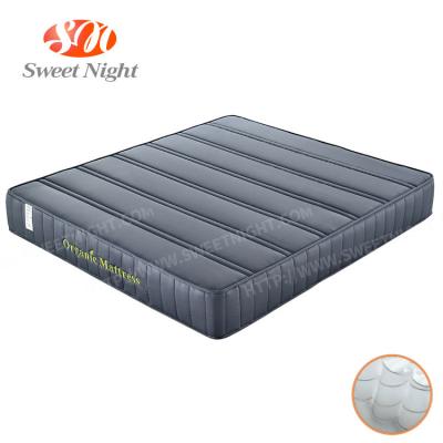 China Foldable Organic Knitted 5 Star Fabric Memory Foam 5 Zone Pocket Organic Spring Mattress for sale