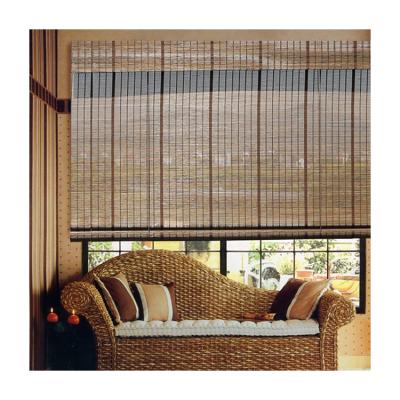 China Minimalist Most Popular Indoor Cost Effective Light Filtering Roll Up Bamboo Blinds Curtain for sale