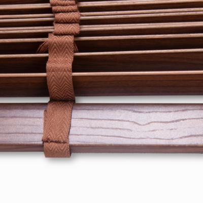 China Minimalist Not Easy To Deform Wooden Window Blinds Slats Window Price Blinds for sale