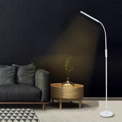 China Dimmable Height Adjustable Minimalist Remote Control Light Living Room Decoration Curve Led Floor Lamps for sale