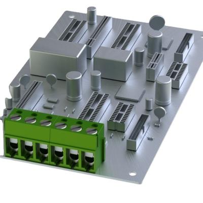 China Hot Selling Automotive Green Type Terminal Blocks WBA500 Wire Protector Posts 2p-24p for sale