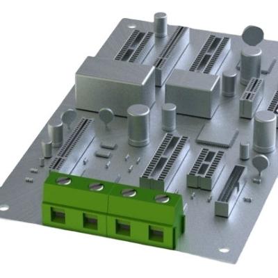 China Hot Selling Rising Type Green Terminal Block Low Voltage Poles 2p-24p for sale