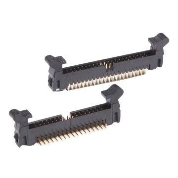 China PCB Pin Header Box Header With Latches Pitch 2mm And 5 Mm To 60mm Pin Long for sale