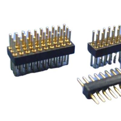 China In PCB Wholesale 1.00mm Single Row Solder Tail Surface Mount PEB Pin Connectors for sale