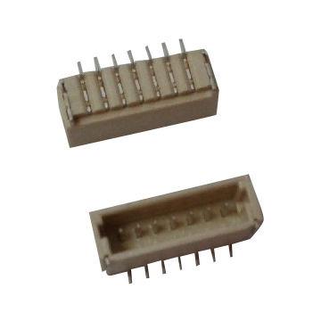 China SMT Straight Type Wafer Connector 1.0mm Automotive Pitch PCB Connector for sale