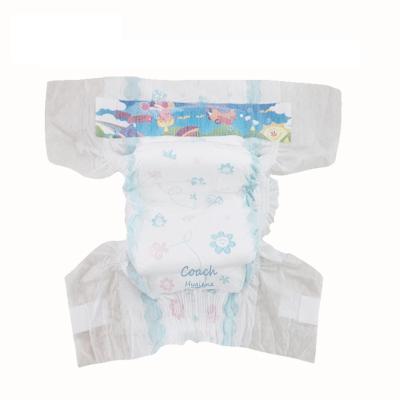 China 2021 Wholesale Magic Disposable Baby Diapers Printed Baby Diapers A Grade Sleep Soft Diapers for sale