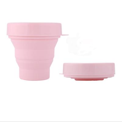 China Convenient Telescopic Silicone Cup Folding Eco - Friendly Eco - Friendly Menstrual Cup for sale