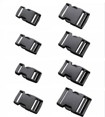 China Custom Bag Parts Accessories Buckles Square Clasp Plastic Bags Clasp Accessories Buckle For Backpack for sale