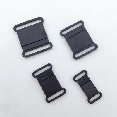 China Custom Bag Parts Accessories Buckles Square Clasp Plastic Bags Clasp Accessories Buckle For Backpack for sale