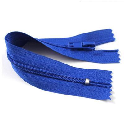 China Viable Factory Wholesale Auto Lock Puller Plugged Nylon Zipper Strip Manufacturers for sale