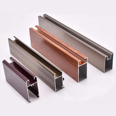 China Waterproof Aluminum Shower Door Extension Profile Anodizing Aluminum Door Frames for sale