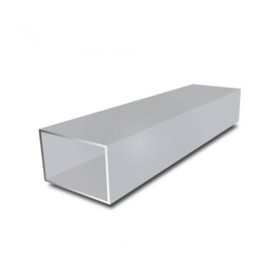 China Rectangular Aluminum Hollow Section 6063 Aluminium Profile Tube For Greenhouse for sale