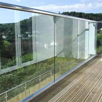 China 6063 T5 Glass Railing Aluminum Profile For Villa Apartment for sale