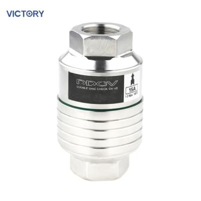 China High Efficiency Stainless Steel Disc Double Disc Check Valve High Pressure Check Valve for sale