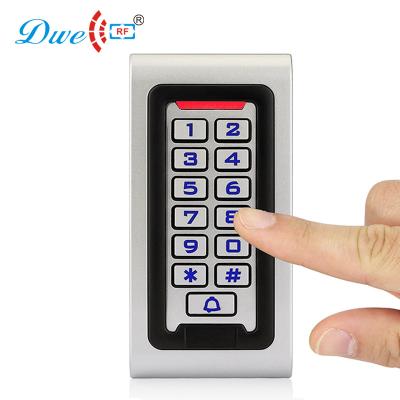 China Door Control Manufacturer Custom Sliver Metal EM Card Reader Waterproof Standalone Access Simple Professional Control Keypad for sale