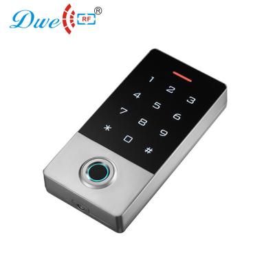 China Newest Metal Backlight Touch Screen Access Control/Security Fingerprint Access Control Standalone Controller 125khz Wholesale Keypad Reader for sale