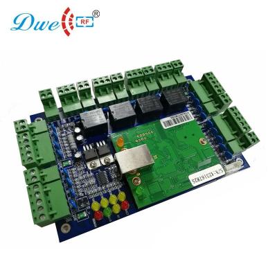 China Access control system TCP/IP four doors access control panel smart card rfid access control board with free software for sale