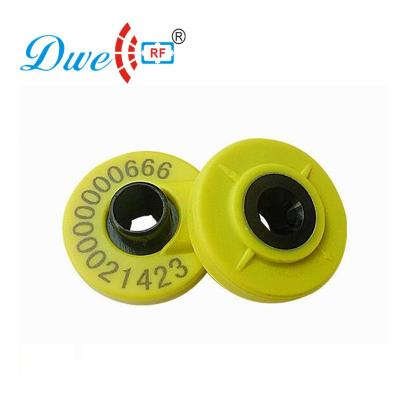 China Waterproof / ISO11784 ISO11785 134.2khz 30mm diameter waterproof fdx-b animal tag for pig for sale