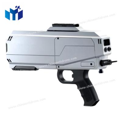 China Light Weight 2KG Anti Drone Jammer Gun Portable One Handy Operation Strike DR300S for sale