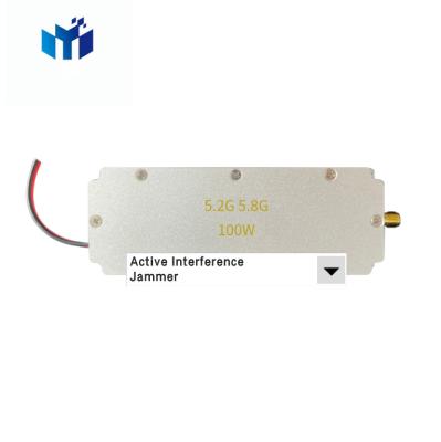 중국 안티 드론 모듈 5200MHz-5800MHz 휴대용 안티 드론 총용 액티브 모듈 10W 판매용